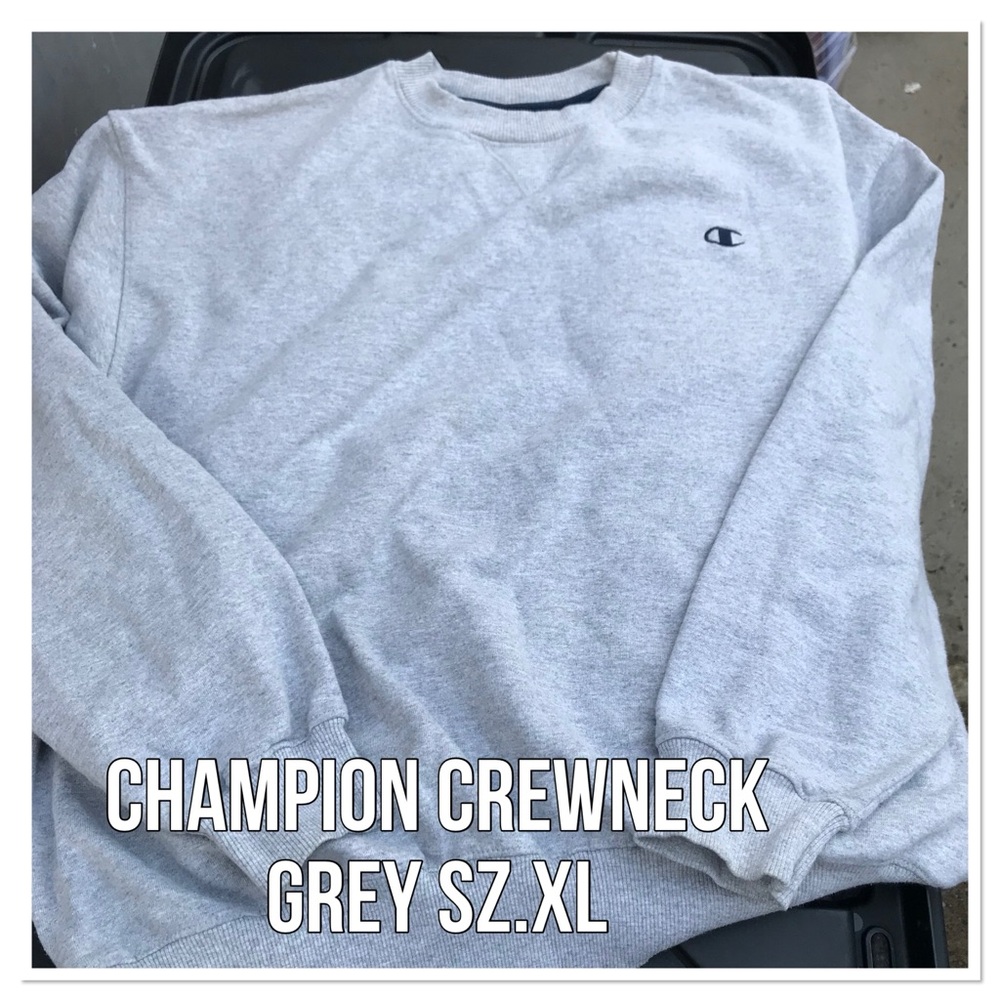 Champion Crewneck Gray Sz XL